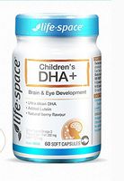 Life Space Childrens DHA +Lutein 60 Soft Gels
