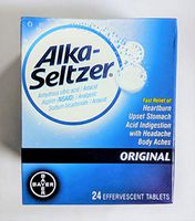 Alka-Seltzer Original 24 Effervescent Tablets (1 Pack)
