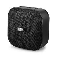 MIFA Bluetooth Speakers, A1 Portable Wireless Soundbox, IP56 Dustproof Waterproof, 12-Hour Playtime, Built-in Mic, TF Card Slot, Loud DSP Sound Enhanced Bass, Woven Fabric Black