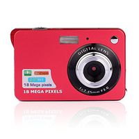 Fosa Mini Digital Camera with 2.7 Inch TFT LCD Display, 18 Mega Pixels Rechargeable Digital Students Cameras Support HD 720P 8X Digital Zoom for Kids Adult Seniors Children (Red)