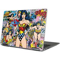 Skinit Decal Laptop Skin for Yoga 710 14in - Officially Licensed Warner Bros Wonder Woman Comic Blast Design