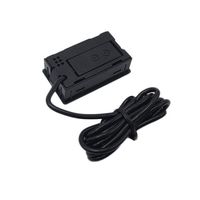 Thermometer - Aquarium Thermometer - Accurate Measurement, Suitable For A Variety Of Environments, Simple And Elegant ( Black , White, 1.6*1.2*0.8 Inches) ( Color : Black , Size : 1.6*1.2*0.8 inch )