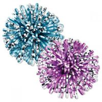 Metallic Firework Gift Bows- Set of 6 in 2 Colors