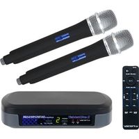 VocoPro Digital Karaoke Mixer with Wireless Mics and Bluetooth Receiver (TabletOke-II)