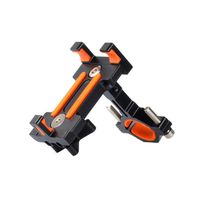 Dartphew Bike Accessories,Environmentally Fashion Outdoor Adjustable Phone Mount Bike Handlebars Aluminum Alloy to Fits GPS for Outdoor Hiking Camping Hunting (Black)