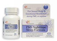 vH essentials Nighttime Sleep Supplement with Valerian Root & Melatonin, 60 Count Capsules