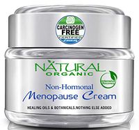 Non-hormonal MENOPAUSE INTENSIVE RECOVERY DETOX CREAM.Organic Oils & Plants.Carcinogen-Free Certified.Heals Skin,Soothes Menopause Symptoms.Non Progesterone.Rich Moisturizer.50ml