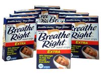 Breathe Right Nasal Strips, Extra, 10ct (Pack of 8)