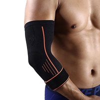 K-mover Elbow Sleeve Recovery Compression Elbow Support Brace for Workouts, Weightlifting, Arthritis, Tendonitis, Tennis Elbow Compression Sleeves -Single Wrap