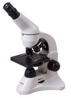 Levenhuk Rainbow 50L Moonstone Lightweight Student Microscope (40-800x) with Experiment Kit and Storage Case