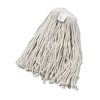 Boardwalk 2020CCT Cut-End Wet Mop Head, Cotton, White, 20, 12/Carton
