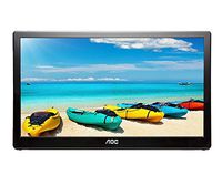 AOC I1659FWUX 15.6" USB-powered portable monitor, Full HD 1920x1080 IPS, Built-in Stand, VESA
