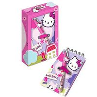 Hello Kitty notebook with pen