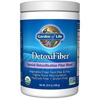 Garden of Life Detox Fiber Supplement - Organic DetoxiFiber, Gluten Free, 300g Powder