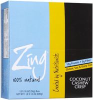 Zing Bars Bars - Coconut Cashew - 1.76 oz - 12 ct