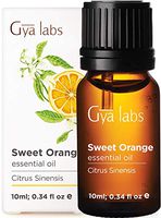 Sweet Orange Essential Oil - A Nourishing Splash of Citrus Kissed Positivity (10ml) - 100% Pure Therapeutic Grade Sweet Orange Oil