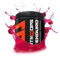 MTN OPS Enduro Cardio Enhancement Non-Caffeinated Energy Drink Mix 30-Serving Bottle, Raspberry