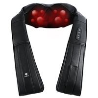 Etekcity Shiatsu Back Neck and Shoulder Massager, with Heat Deep Kneading Tissue Massage Pillow for Muscles Pain Relief Relax, Adjustable Straps, Relaxation Gifts for Mom, Dad, Easy Use at Home/Office