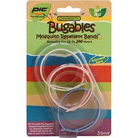 PIC Bug-BAND3 Mosquito Repellent Wristband Pack 3-Count