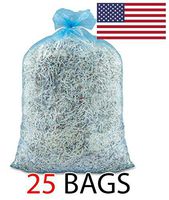 45-50 Gallon Ox Plastics Recycling Bags, Recycle Bags, Trash Garbage Blue (50)