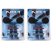 LOT OF 2 Power Acoustic NB1 200 watt Dome Car Audio Tweeters