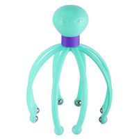 Scalp Massager Head Massager Hand Held Silicone Hair Relaxer Soft Comfortable Stress Reduction in The Office Home Head SPA