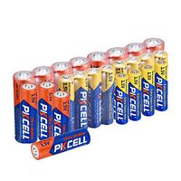 New 12 pcs LR6 1.5V AA 2A & 12 pcs R03P AAA 1.5V 3a Zinc Carbon Bateria Batteries for Remote Control toothbrushes Toys Clock