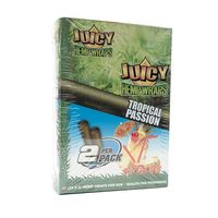 Juicy Natural Pure Hemp Wraps (25 Packs/Full Box) (Tropical Passion)