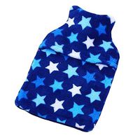 Cute Washable Soft Cover Safe Hot Water Bottle Warm Hand Bag-Star