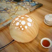 Aromatherapy Diffuser，300ml Essential Oil Wood Grain Aroma Diffusers, Cool Mist Air Humidifier Waterless Auto off Humidifier with Timer Adjustable Mist 7 Color Changing Night Lights