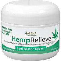 Organic Hemp Extract Pain Relief Cream Plus Arnica and MSM