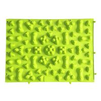 Foot Massage Mat -Vanvler Large Colorful Acupuncture Foot Massager Medical Therapy Mat Foot Massage Pad (Green)
