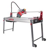 Rubi DX-250 PLUS 1400 Laser & Level 60" Cut Heavy Duty 10" Bridge Saw 120V with Plunge cut