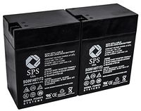 SPS Brand 6V 14 Ah Terminal T1T2 Replacement Battery for Lithonia ELB0609 (2 Pack)
