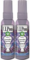 Air Wick V.I.POO Pre-Poo Toilet Spray, Lavender Superstar, 1.85 oz, Pack of 2 by Air Wick