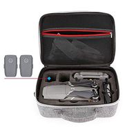 ZEEY Gray Drone Shoulder Bag Waterproof Drone Protective Carrying Box, Hardshell Case Stock Compatible with DJI Mavic 2 Zoom/DJI Mavic Pro Drone, Remote Control Battery and Other Accessories