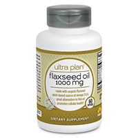 Ultra Plan Flaxseed Oil 1000mg (60 softgels)