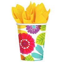 AmscanDay in Paradise Party Cups, 9 oz., 8 Ct.