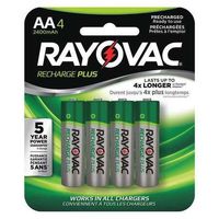 Precharged Recharg. Battery, AA, NiMh, PK4