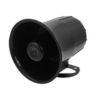uxcell 110dB DC 12V Security System Buzzer Siren Horn for Truck Car