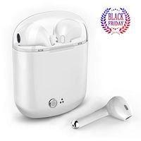 Bluetooth Headphones Wireless Earbuds Earphones in-Ear for Sport Bluetooth 5.0 Earphones Stereo Sound Noise Cancelling Built-in Mic Earphones Compatible with Apple/Airpods/AirPods Pro/Android/iPhone