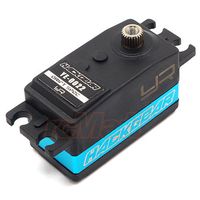 Yeah Racing Hackgear Drift Spec Low Profile Digital High Speed Coreless Servo 0.08 Sec Blue #YE-0022BU