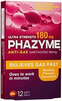 Phazyme Ultra Strength Softgels - 180 mg - 12 ct