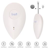 Key Finder Tracking,Bluetooth Tracker, Bluetooth keys Tracker, Wallet Key Bag Pet Dog Tracer Locator Alarm Patch GPS Locator for iOS/ iPhone/ iPod/ iPad/ Android (white)