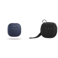 Bose SoundLink Micro Waterproof Bluetooth speaker (Midnight Blue) with AmazonBasics Case (Black)