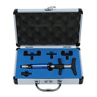 Yotown Manual Chiropractic Adjusting Tool, 2 Types 6 Levels Manual Chiropractic Spine Adjusting Corrector Tool Forth Massager(Chiropractic Adjusting Tool with 4 Head)