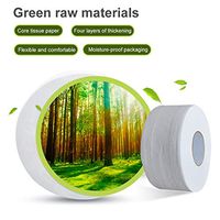 Ternence Flynn 2 Rolls 4-Ply Strong Toilet Paper, Skin Friendly Soft Professional Series Premium Toilet Paper, Home Kitchen Toilet Tissue, Absorbent Water Napkin Towels (Purchase limitation)