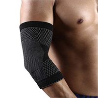 COYUE Compression Tennis Elbow Sleeve - Elbow Support, Elbow Brace for Elbow Tendonitis, Tennis Elbow, Golfer's Elbow Joint Pain Relief, Injury Recovery - Elbow Sleeves for Men and Women(1 Pair)