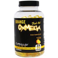 Controlled Labs, Orange OxiMega Fish Oil, Citrus Flavor, 120 Softgels - 2pc
