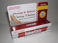 Pure-Aid Tolnaftate Antifungal Cream USP 1% 1 Oz Tube Compare to Tinactin (2 Pack)
